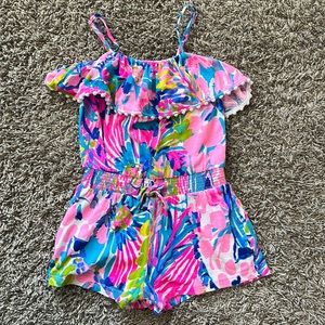 Lilly Pulitzer Girls Romper XS